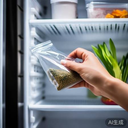 冷藏室催芽，35天发芽。