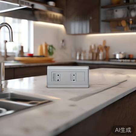厨房防潮插座,用电更安全