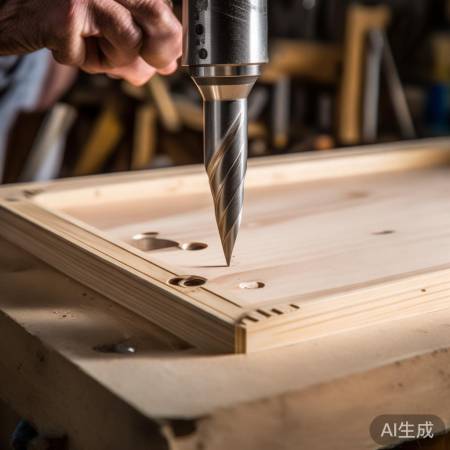 钻孔精准,稳固防盗门。